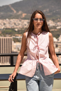 Moonbeam Poplin Blouse